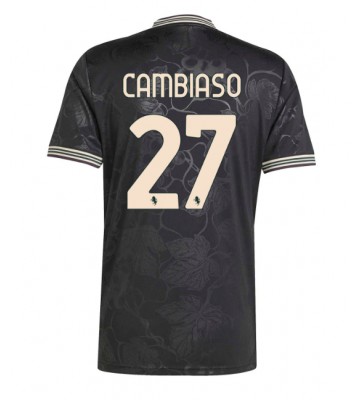 Juventus Andrea Cambiaso #27 Tredjetrøje 2025-26 Kortærmet